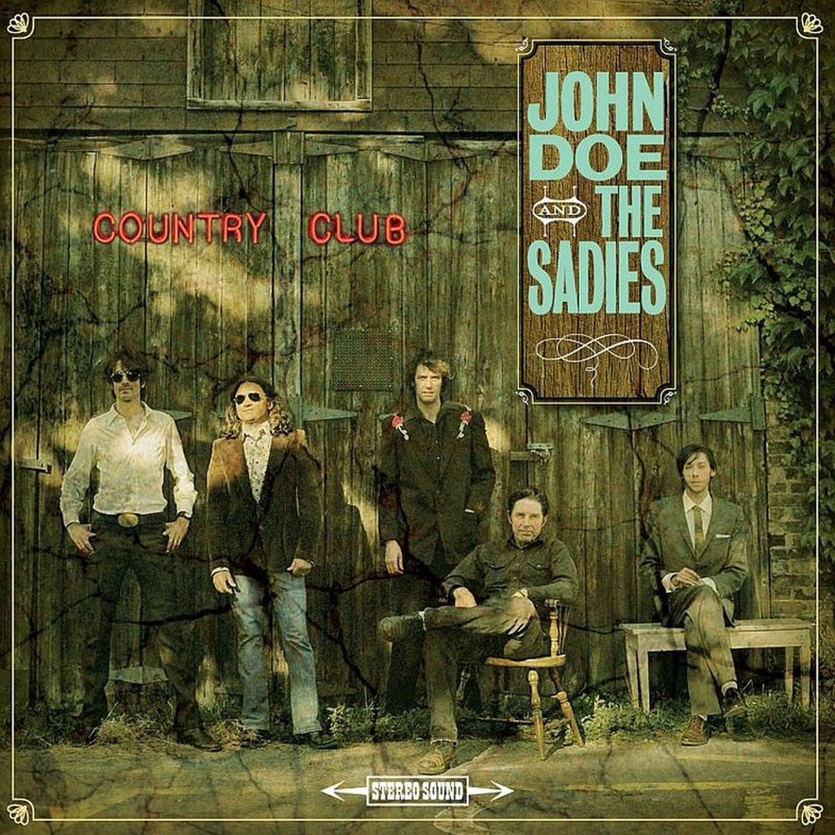 John Doe & The Sadies - Country Club (Indie Exclusive) [Clear Orange Smoke Vinyl] | Vinyl