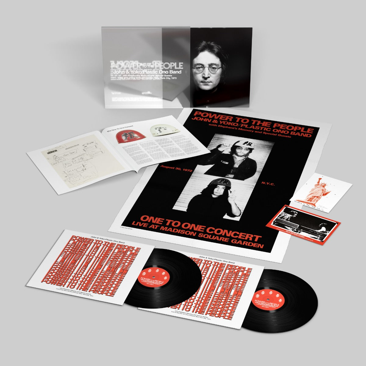 John Lennon/Yoko Ono/Plastic Ono Band - Power To The People: Live at the One To One Concert [180g 2 LP] | Vinyl