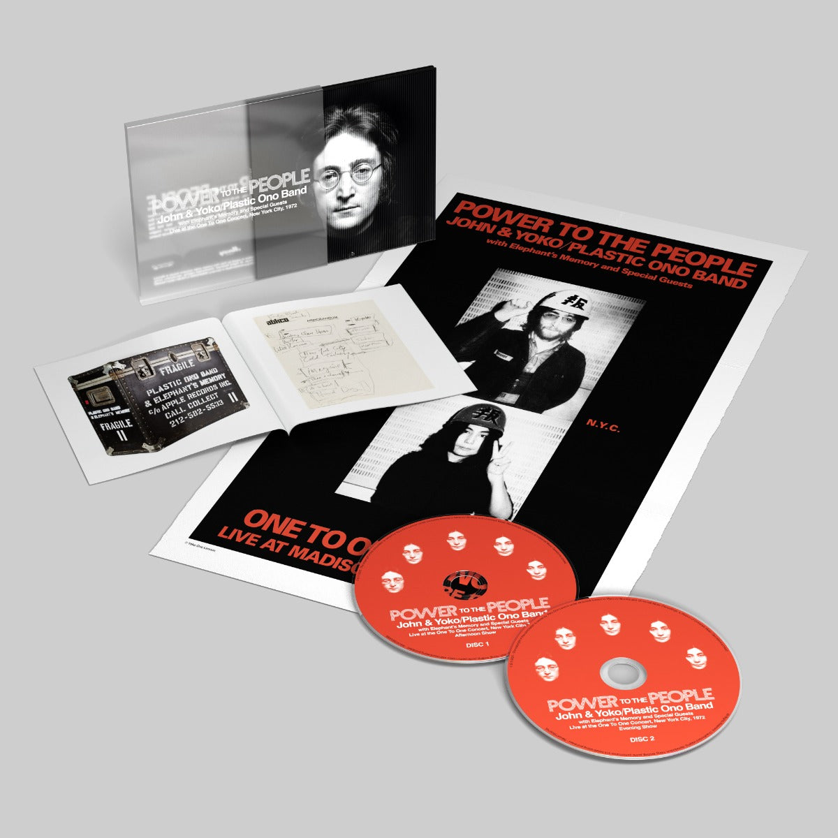 John Lennon/Yoko Ono/Plastic Ono Band - Power To The People: Live At The One To One Concert [Deluxe 2CD] | CD