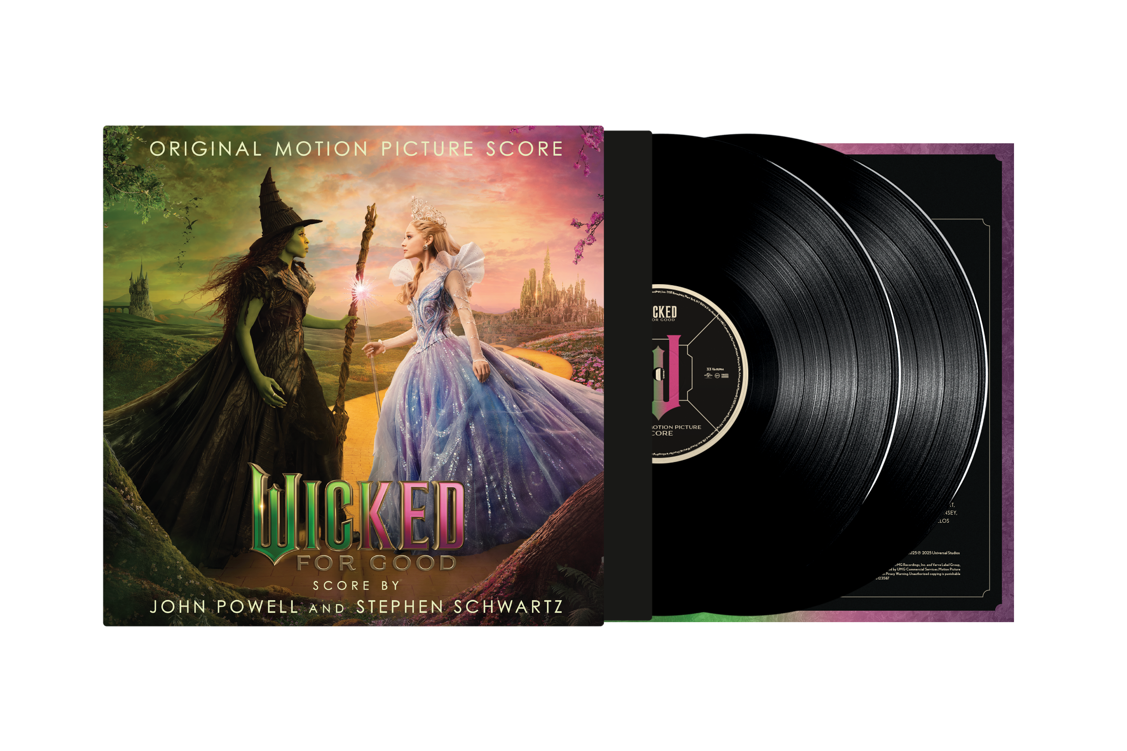 John Powell/Stephen Schwartz | Wicked: For Good (The Original Motion Picture Score) [2LP] | Vinyl