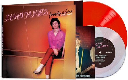 Johnny Thunders | Finally Alone - The Sticks & Stones Tapes - Red/ White | Vinyl