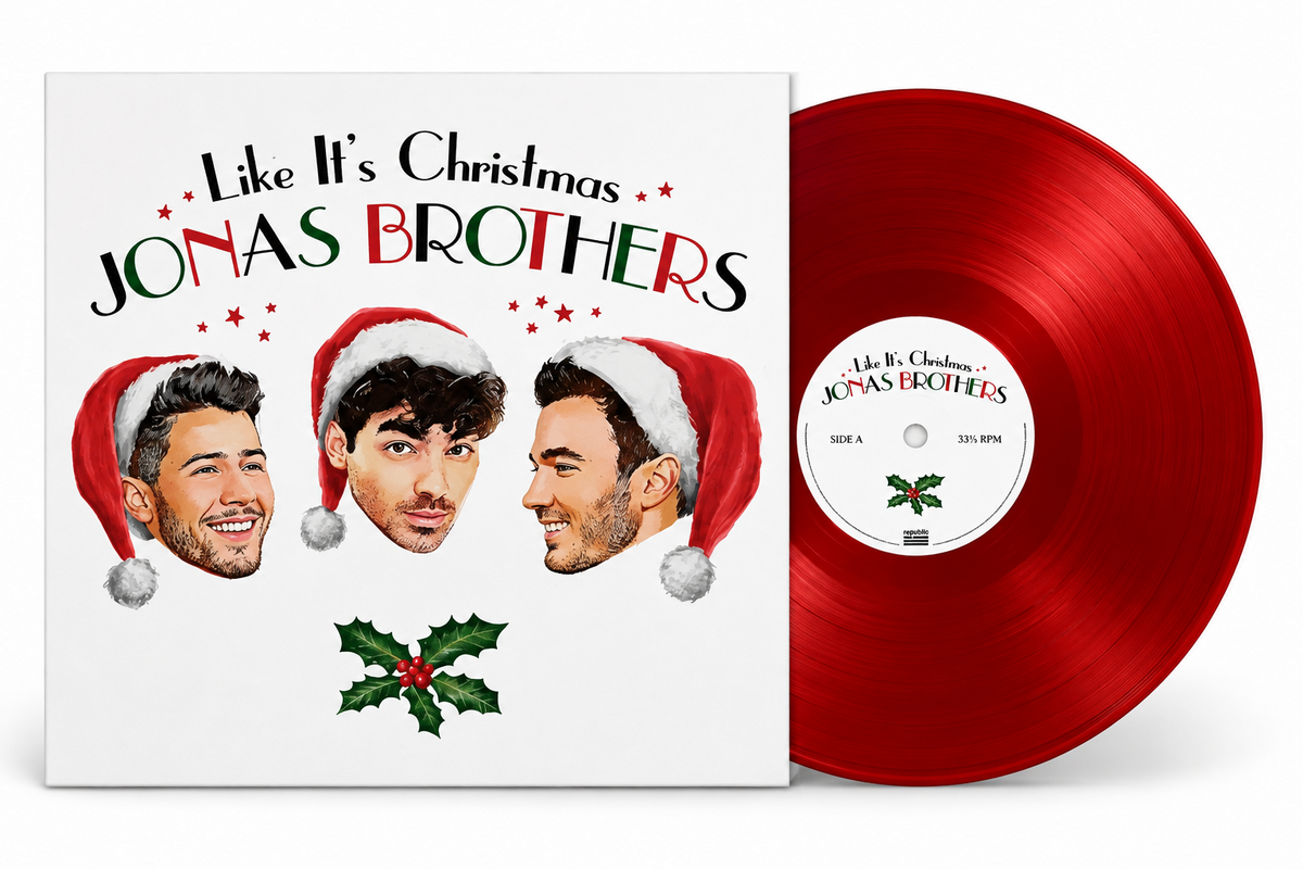 Jonas Brothers - Like It's Christmas [Translucent Red 12" Single] | Vinyl