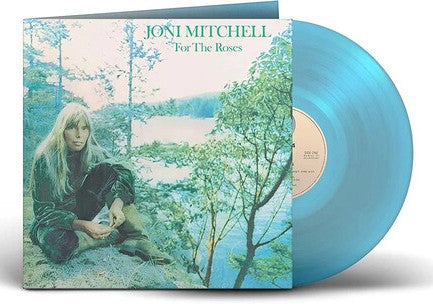 Joni Mitchell | For The Roses (Transparent Aqua Blue Colored Vinyl) [Import] | Vinyl