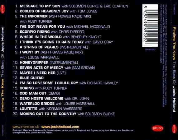 Jools Holland - FINDING THE KEYS: BEST OF | CD