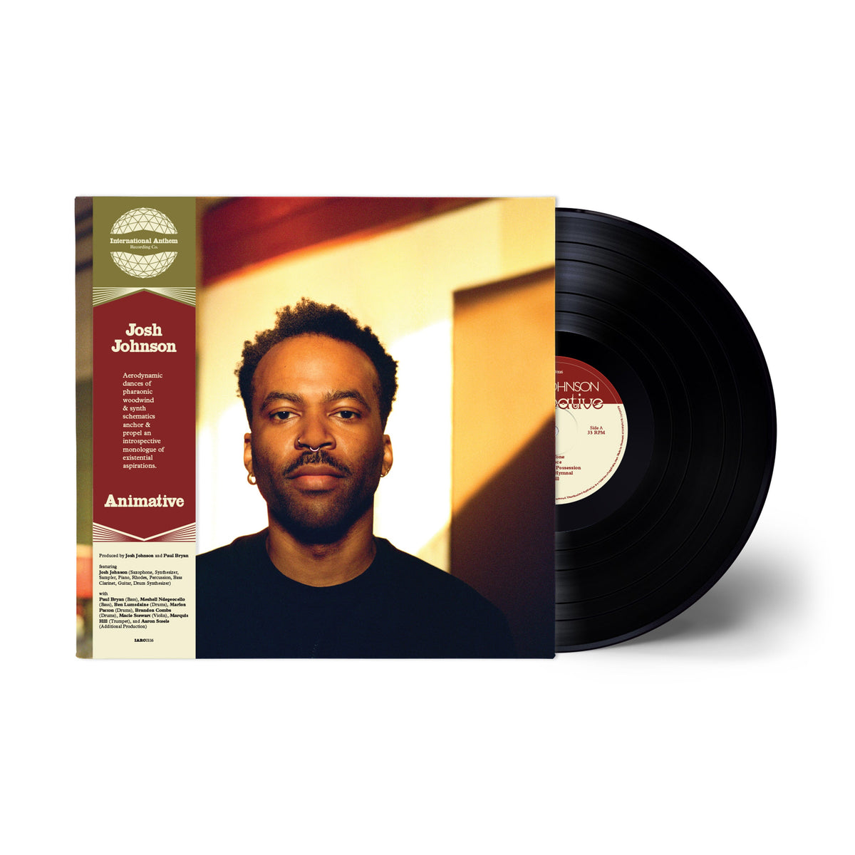 Josh Johnson - Animative [Black Vinyl] | Vinyl