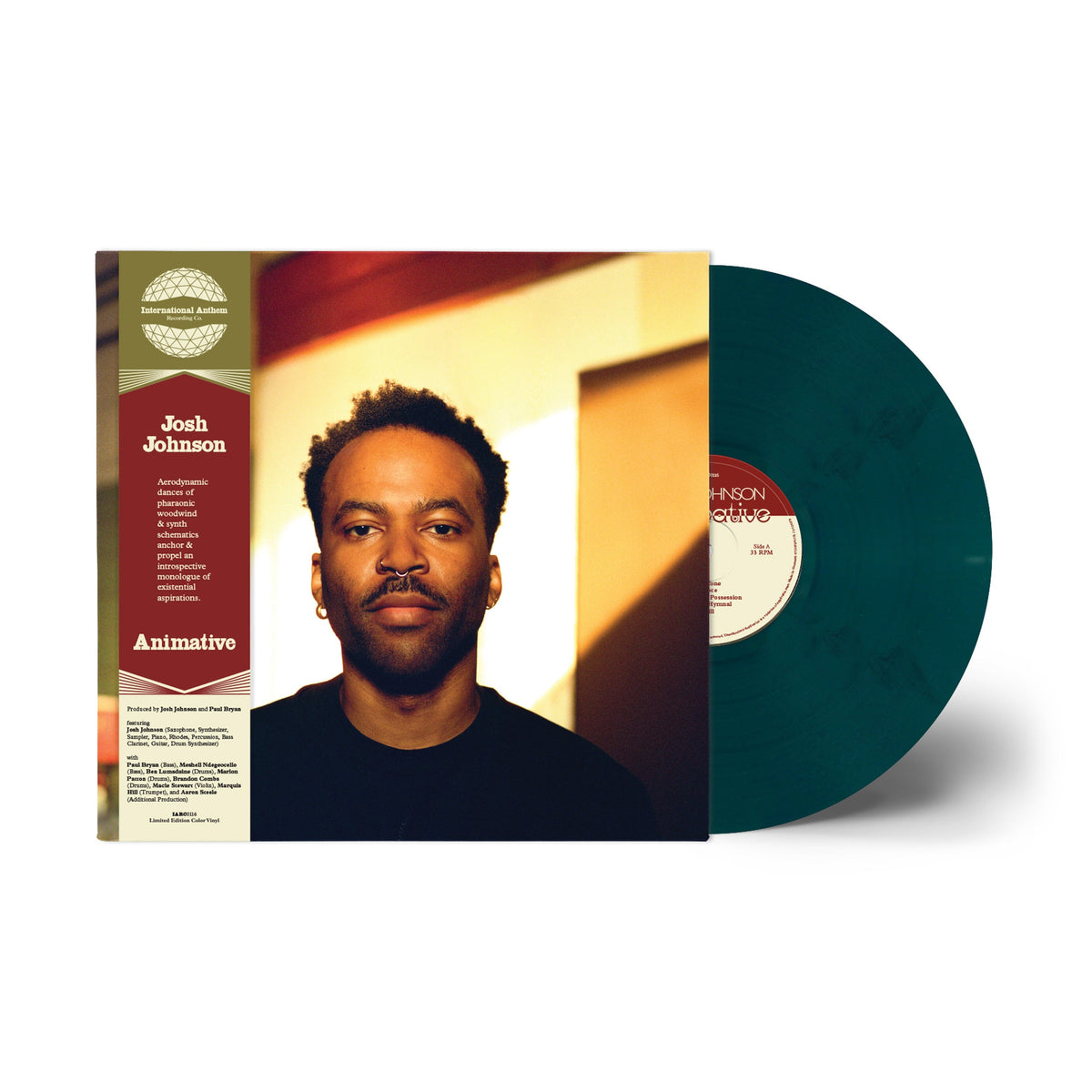 Josh Johnson - Animative (Indie Exclusive) [Exospheric Blue Vinyl] | Vinyl