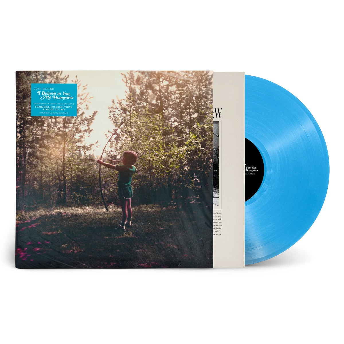 Josh Ritter - I Believe In You My Honeydew (Indie Exclusive) (Turquoise Vinyl) | Vinyl