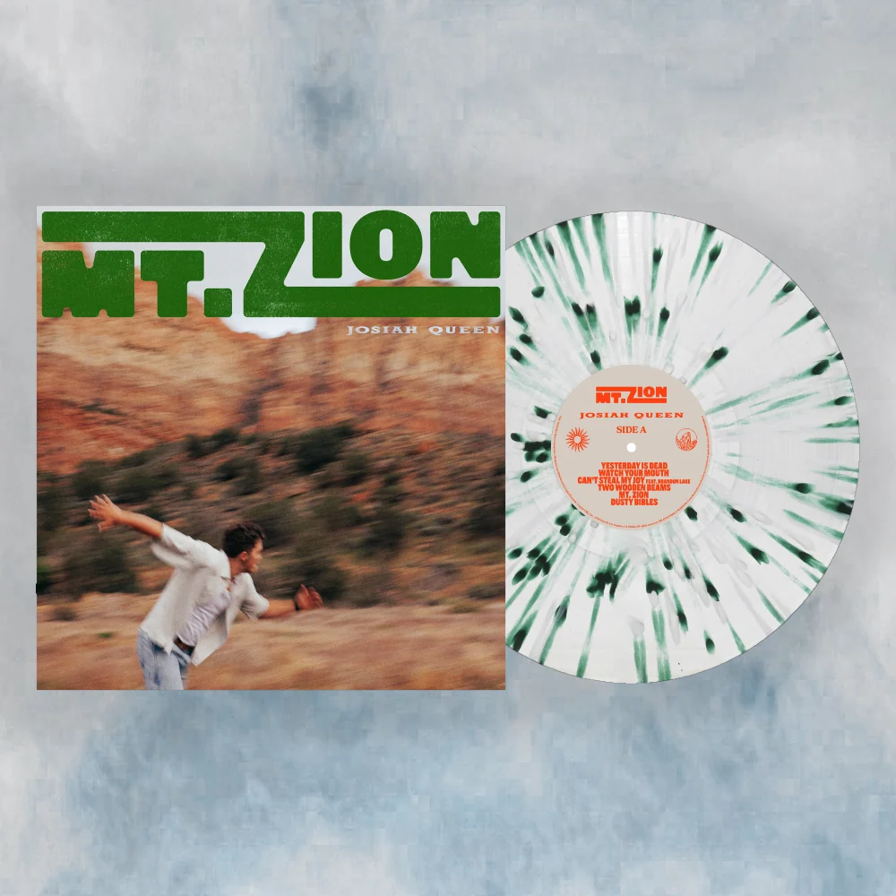 Josiah Queen - Mt. Zion (Alternate Cover) [Clear/Green Splatter Vinyl] | Vinyl