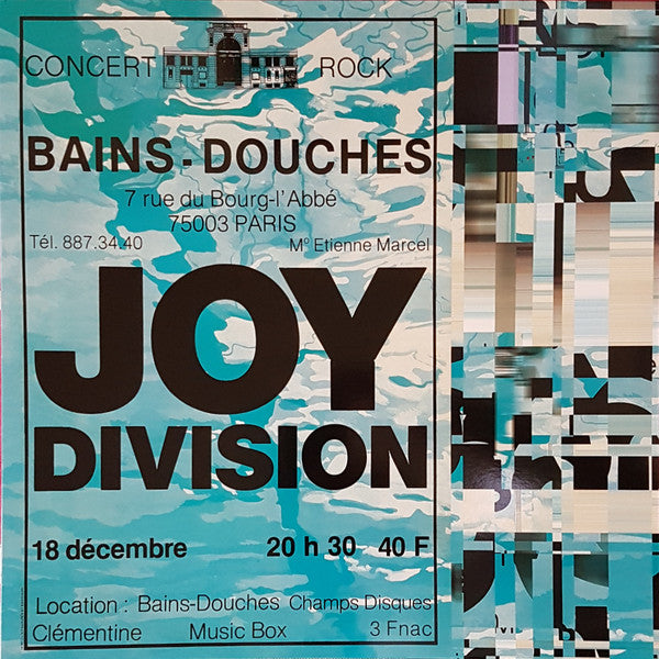 Joy Divison - Live At Les Bains Douches / Paris December 18 / 1979 - Concerto Colour Vinyl | Vinyl