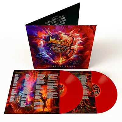 Judas Priest | Invincible Shield (Indie Exclusive, Colored Vinyl, Red) (2 Lp's) | Vinyl