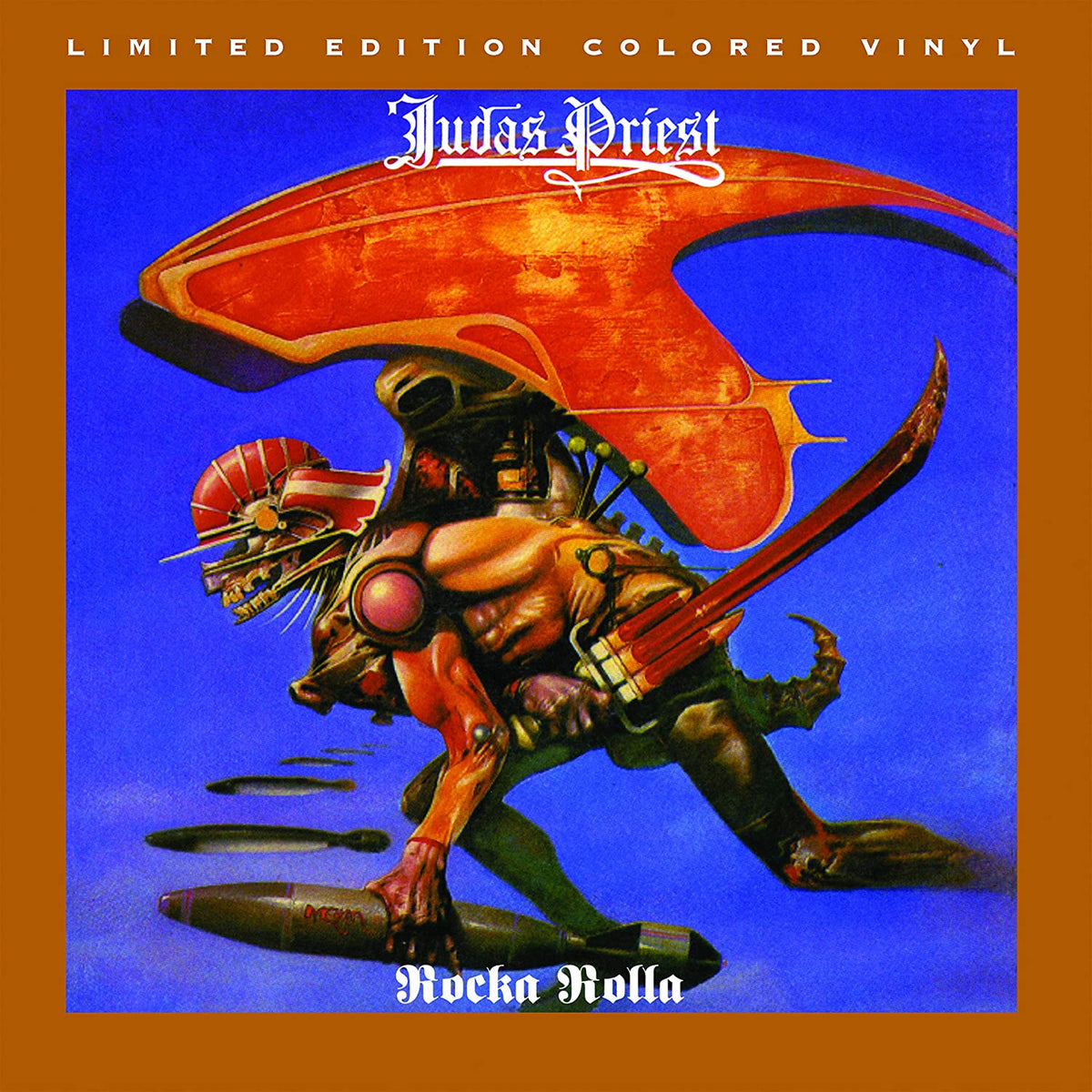 Judas Priest - Rocka Rolla (Translucent Grape with Opaque White, Black Splatter) (Purple, White, Black, Limited Edition, 180 Gram Vinyl) | Vinyl