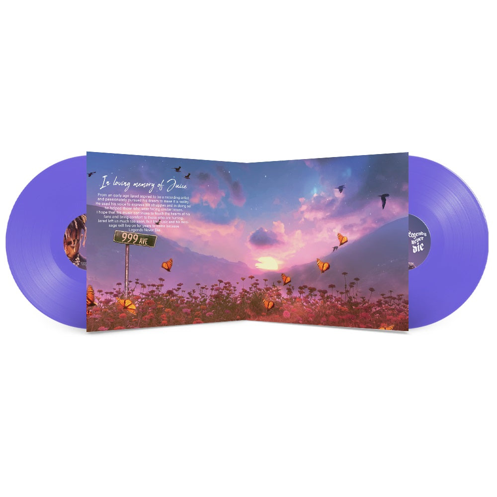 Juice Wrld | Legends Never Die (5 Year Anniversary) [Eternal Purple 2Lp] | Vinyl