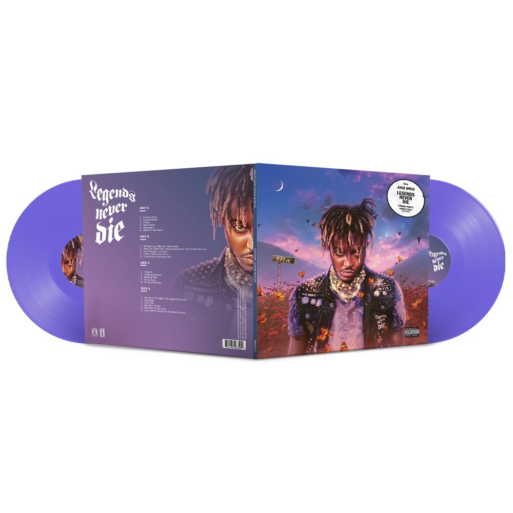 Juice Wrld | Legends Never Die (5 Year Anniversary) [Eternal Purple 2Lp] | Vinyl