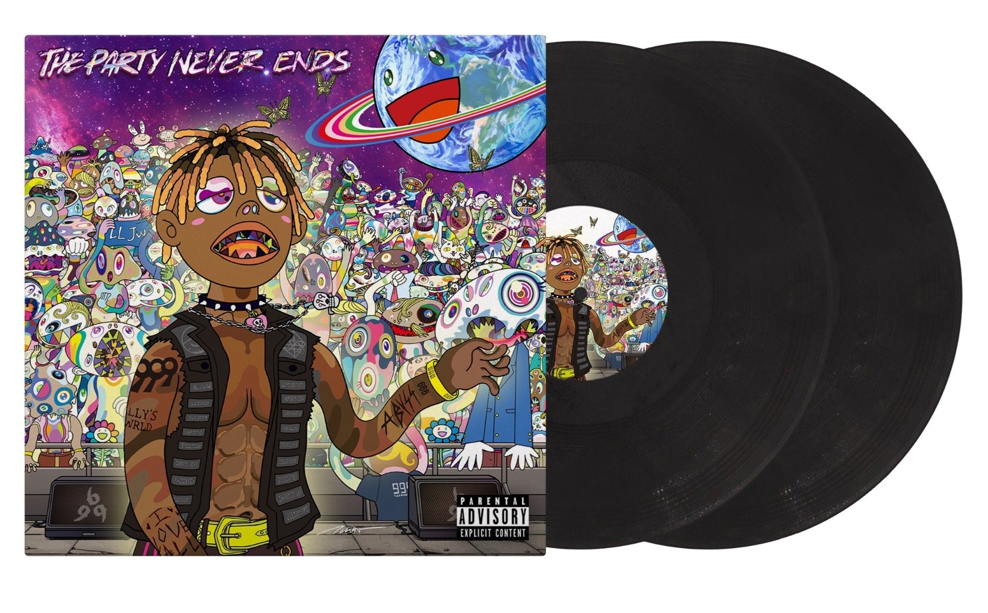 Juice Wrld - The Party Never Ends [Explicit Content] (Coal Colored Vinyl) (2 Lp's) | Vinyl