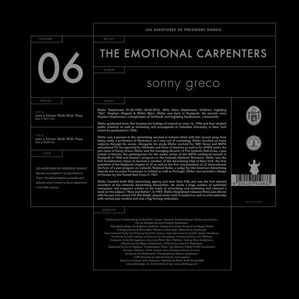 THE EMOTIONAL CARPENTERS - Just A Closer Walk With Thee | Vinyl
