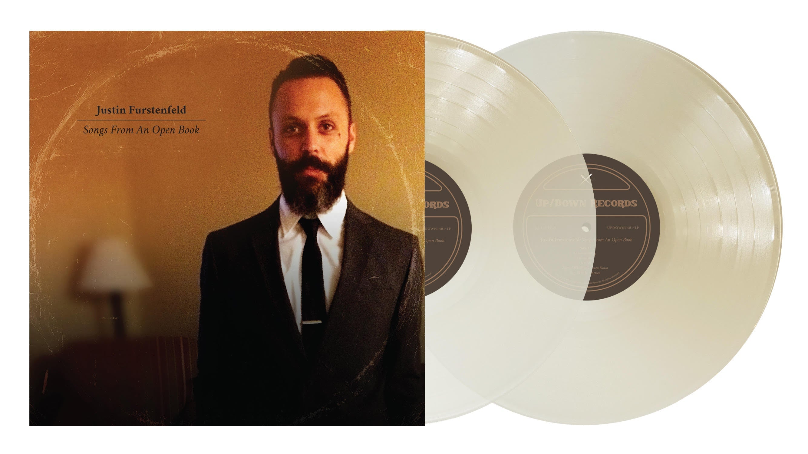Justin Furstenfeld - Songs From An Open Book (Indie Exclusive) [Milky Clear Vinyl] [2LP] | Vinyl