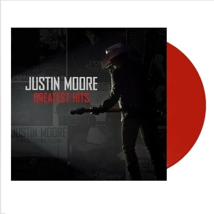 Justin Moore - Greatest Hits (Colored Vinyl, Translucent Red, Gatefold LP Jacket) | Vinyl