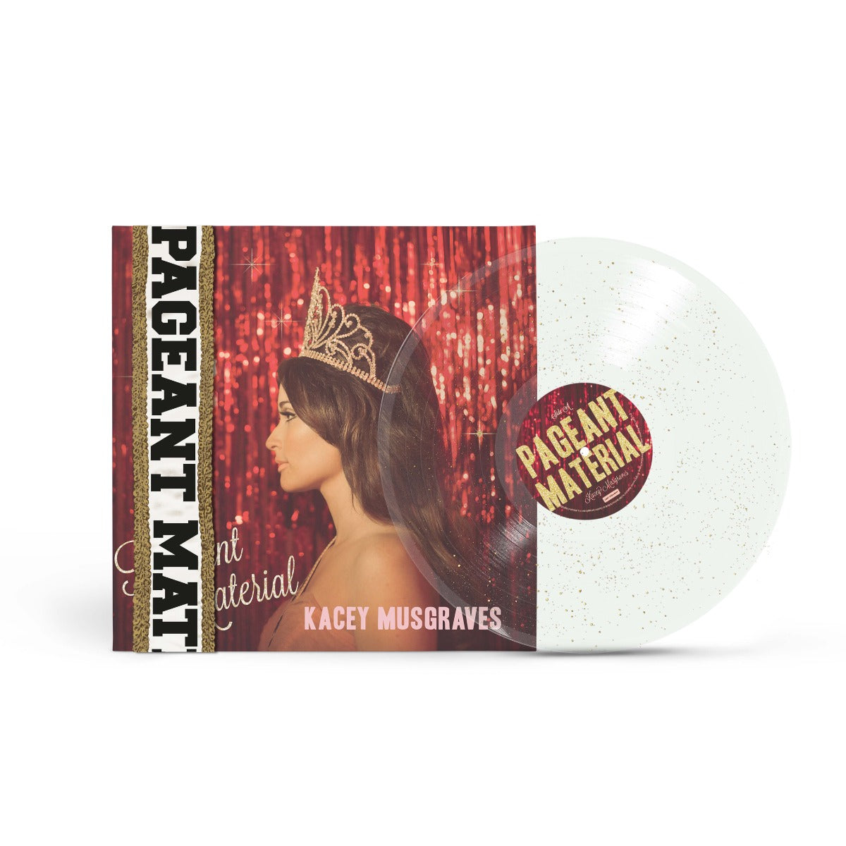 Kacey Musgraves | Pageant Material (10 Year Anniversary) [Clear Gold Glitter Lp] | Vinyl