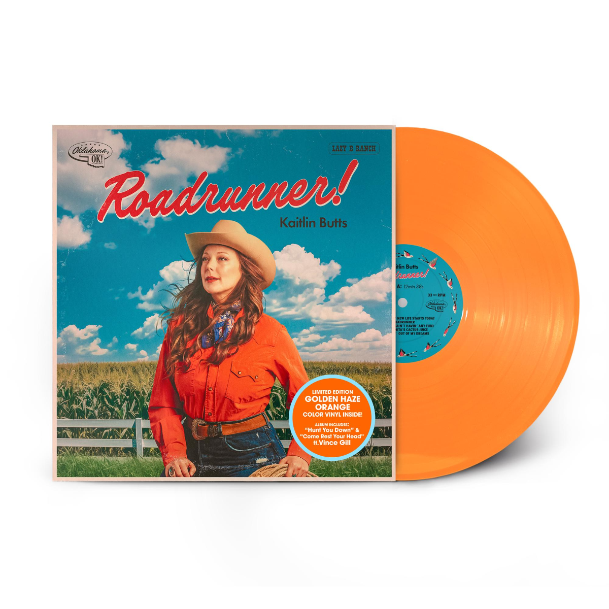 Kaitlin Butts | Roadrunner (Indie Exclusive, Colored Vinyl, Golden Haze Orange) (2 Lp's) | Vinyl