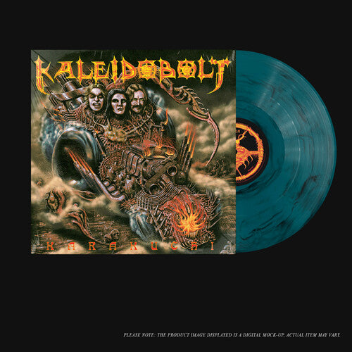Kaleidobolt | Karakuchi [Turquoise/Black Smoke Vinyl] | Vinyl