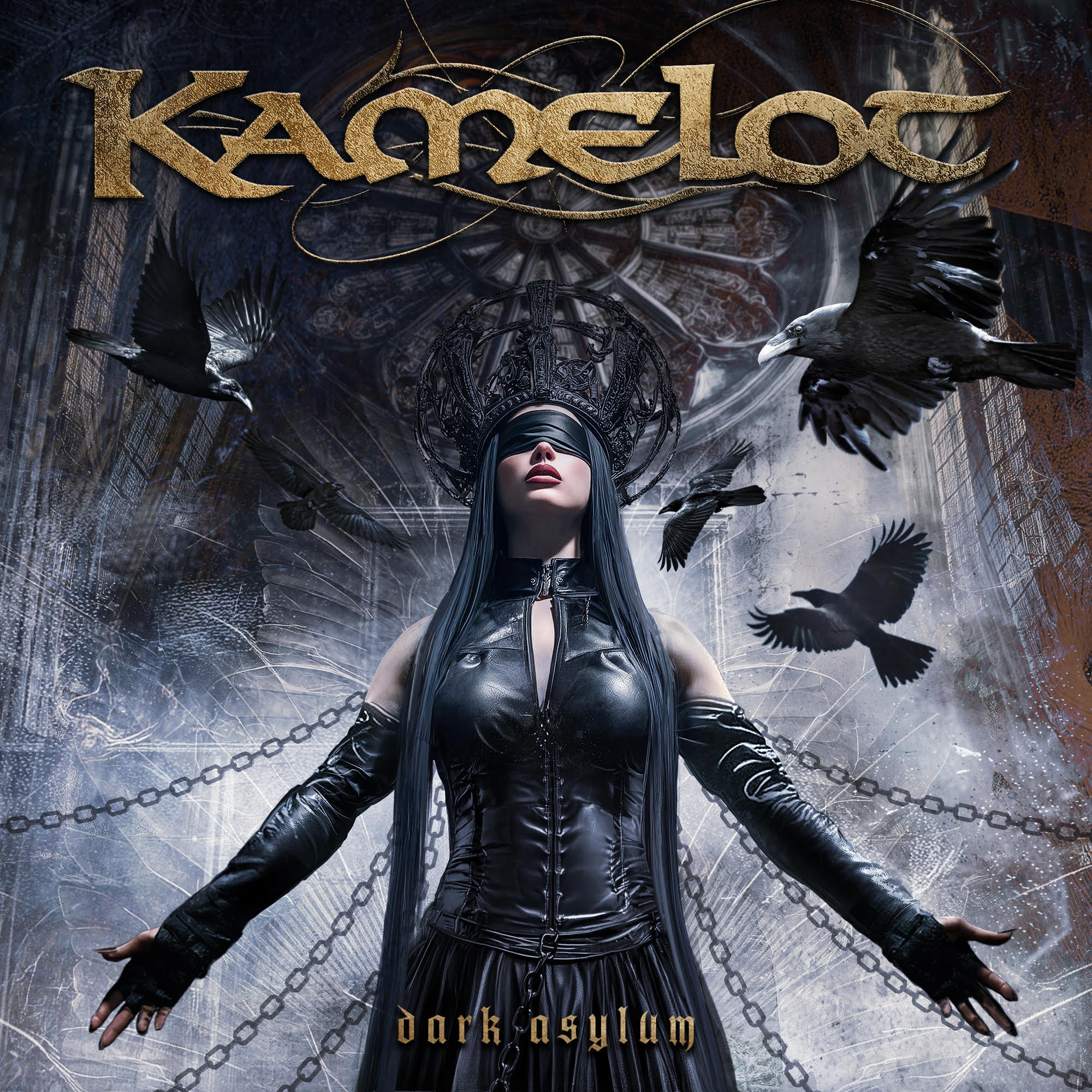 Kamelot - Dark Asylum (Indie Exclusive) [Silver Vinyl] | Vinyl