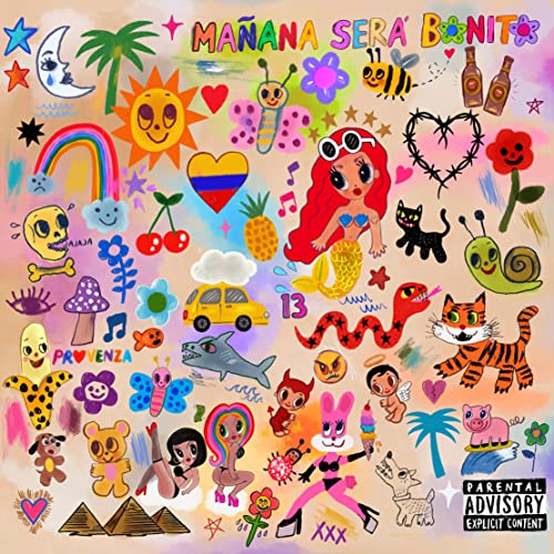 KAROL G - Manana Sera Bonito [Explicit Content] (180 Gram Vinyl, Clear Vinyl) (2 Lp's) | Vinyl
