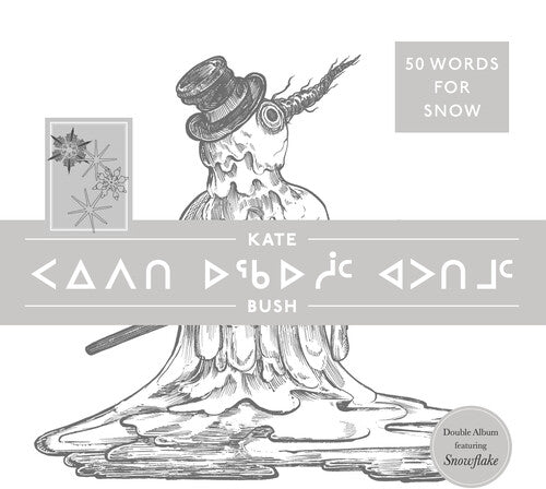 Kate Bush | 50 Words For Snow (Limited Edition, Polar Edition 180 Gram Vinyl, Gatefold Sleeve, Metallic Belly Band & Christmas Card) [Import] (2 Lp's) | Vinyl