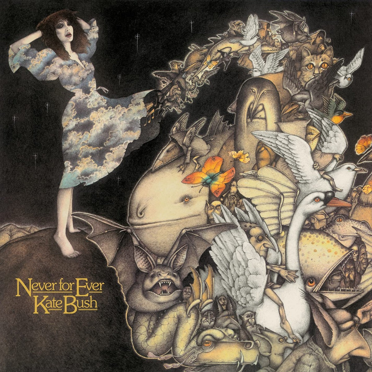 Kate Bush | Never For Ever (2018 Remastered 180 Gram Blade Bullett Grey Vinyl Indie Exclusive) [Import] | Vinyl - 0