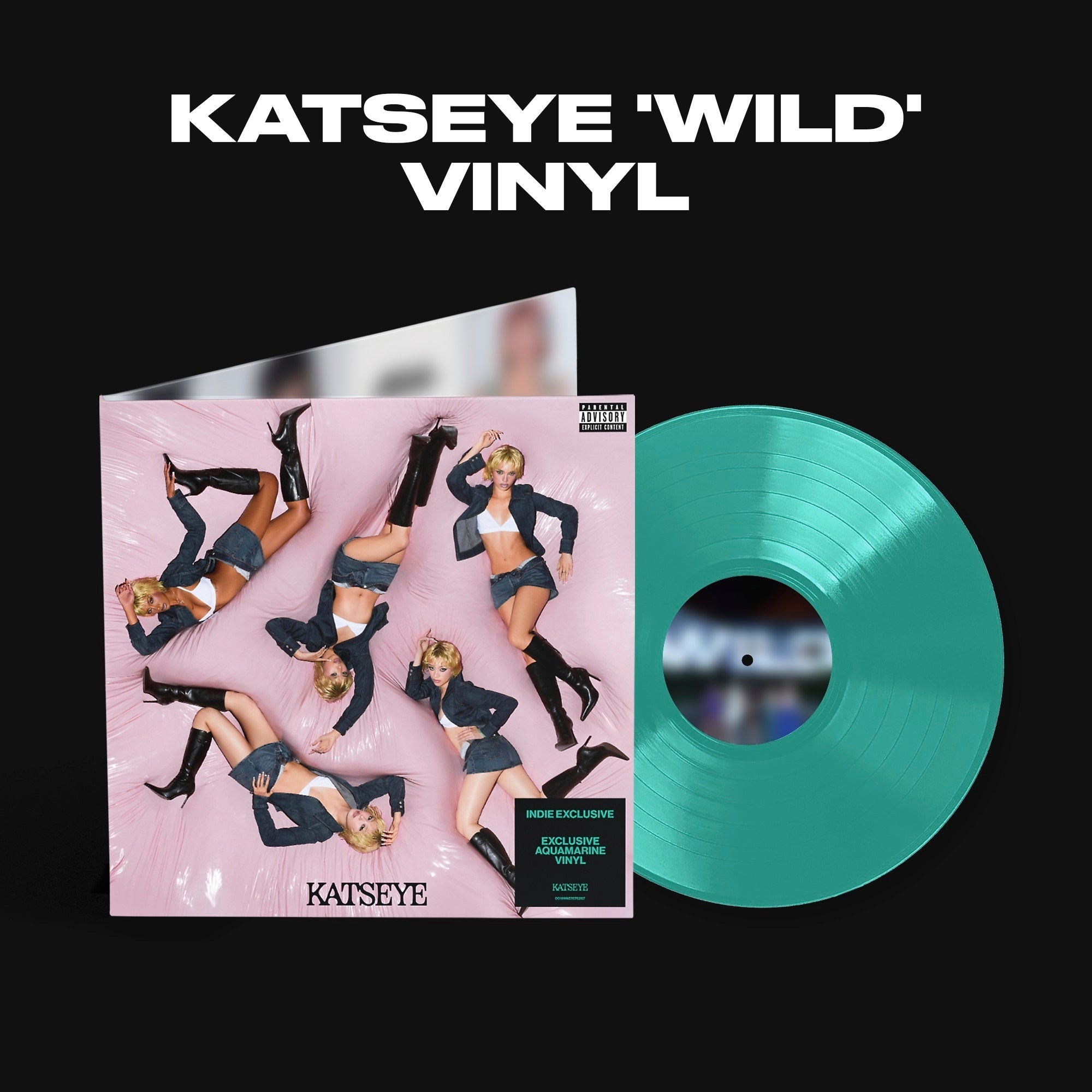 Katseye - Wild (Indie Exclusive) [Aquamarine Vinyl] | Vinyl