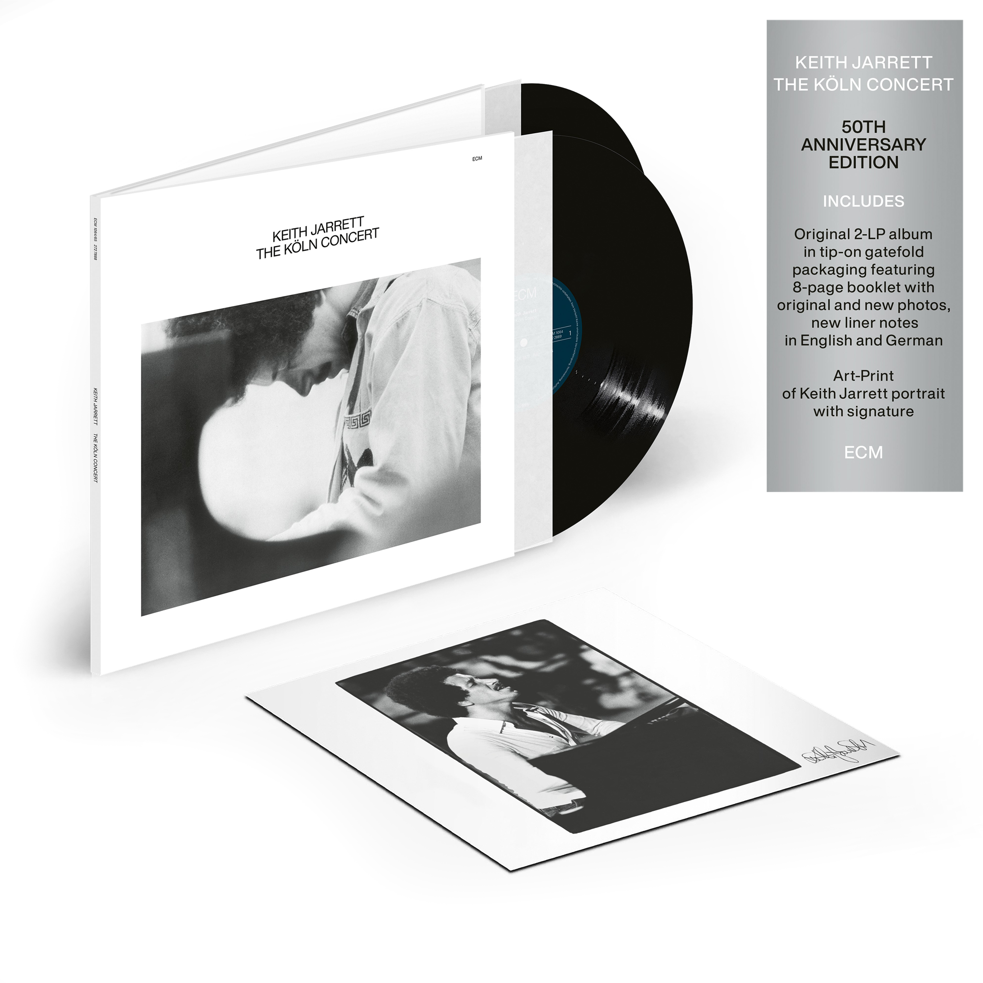 Keith Jarrett | The Köln Concert (50Th Anniversary Edition) [2LP] | Vinyl