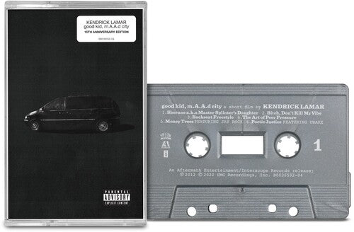 Kendrick Lamar - good Kid, M.A.A.D City (10th Anniversary Edition) [Black Cassette] [Explicit Content] | Cassette