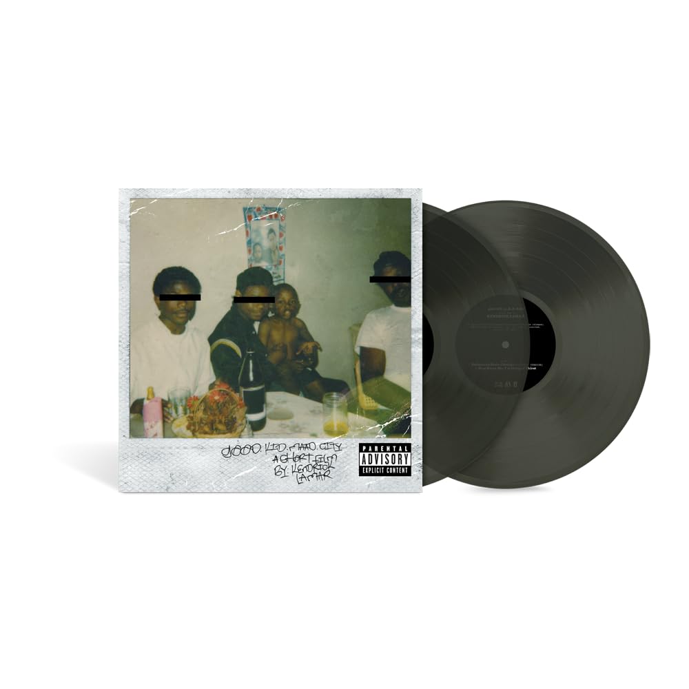 Kendrick Lamar | Good Kid, m.A.A.d City: 10th Anniversary Edition [Explicit Content] (Black Ice Colored 180 Gram Vinyl) (2 Lp's) | Vinyl