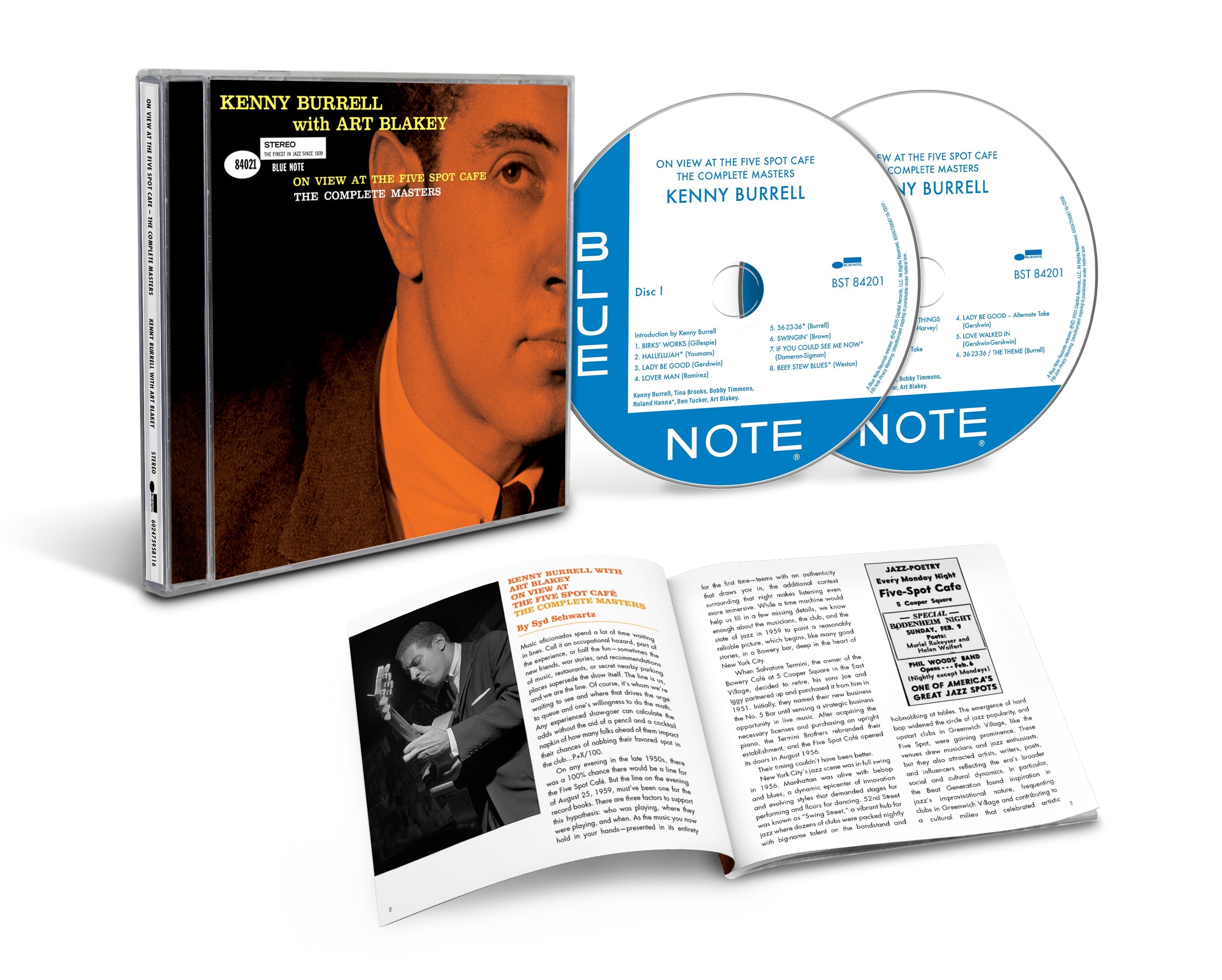 Kenny Burrell With Art Blakey - On View At The Five Spot Cafe: The Complete Masters (Blue Note Tone Poet Series) [2 Cd] | CD