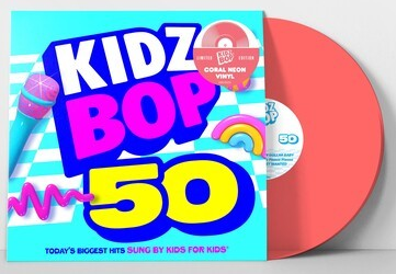 Kidz Bop Kids | Kidz Bop 50 (Neon Coral Colored Vinyl) | Vinyl