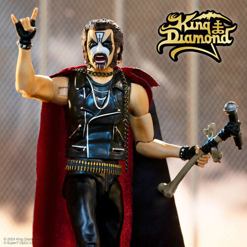 King Diamond - Super7 - King Diamond - Deluxe Wv1 - King Diamond (Abigail Era) (Large Item, Collectible, Action Figure) | Action Figure