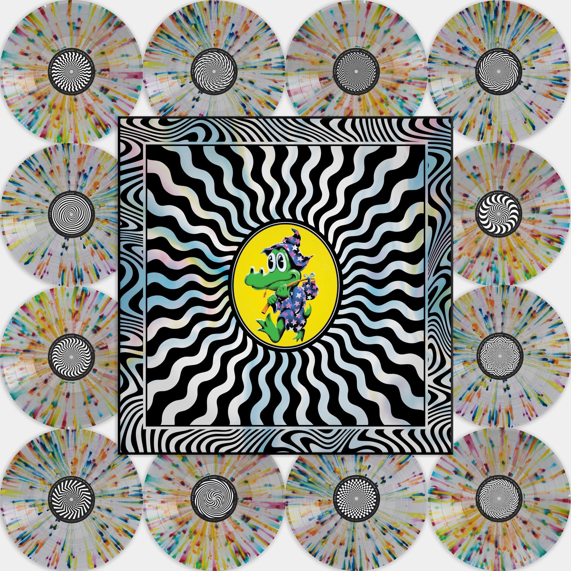 King Gizzard And The Lizard Wizard | Field Of Vision '25 (Rainbow Splatter Foil Box Set) [12LP] | Vinyl