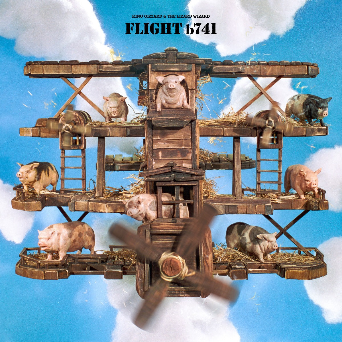 King Gizzard and the Lizard Wizard - Flight B741 [Explicit Content] (180 Gram Vinyl, Recycled / Recyclable) | Vinyl