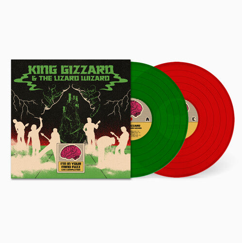 King Gizzard And The Lizard Wizard - I'M In Your Mind Fuzz Live (Indie Exclusive) [Red, Green, Clear] | Vinyl