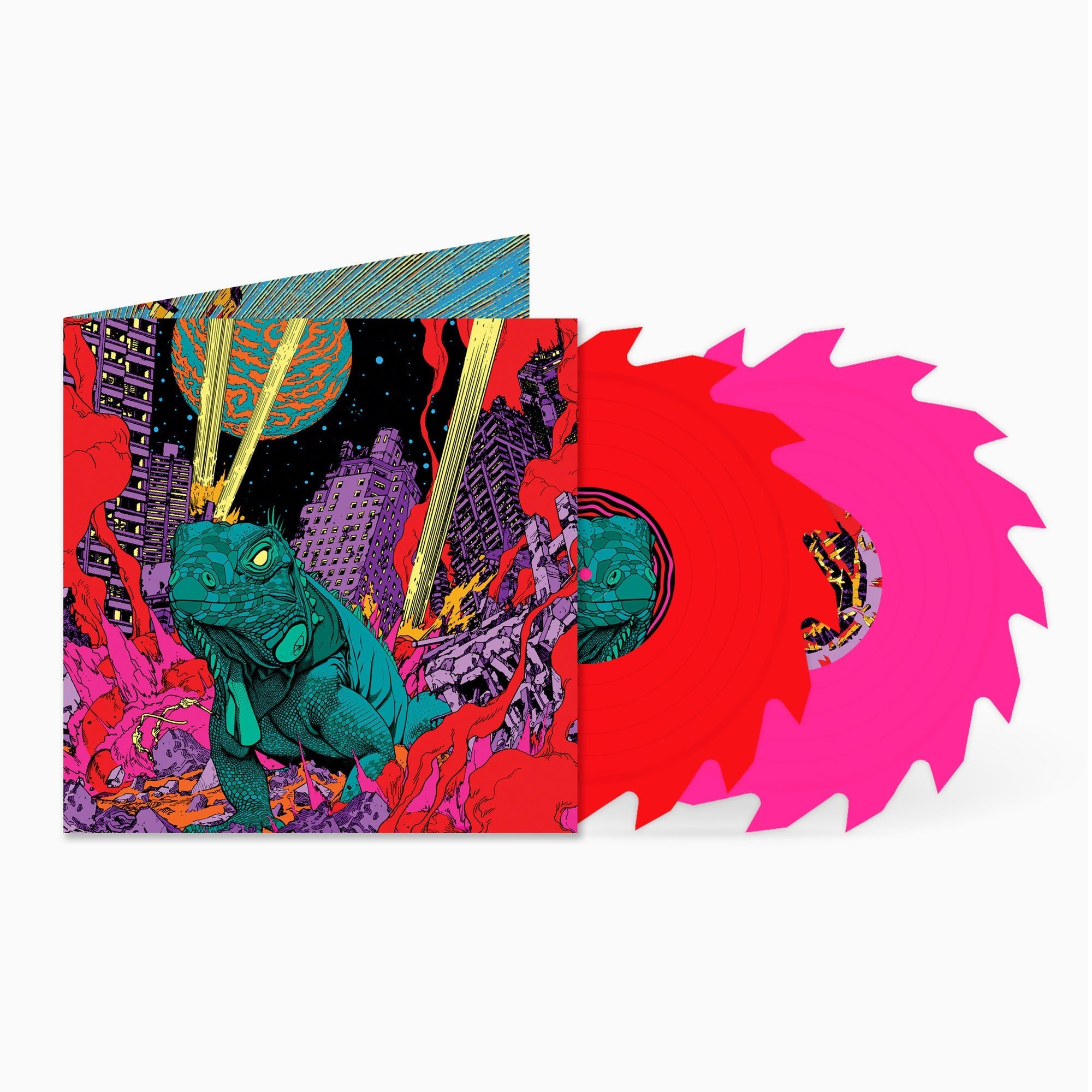 King Gizzard And The Lizard Wizard | Petrodragonic Apocalypse Live (Buzz-Saw Shaped Color Vinyl) [2LP] | Vinyl