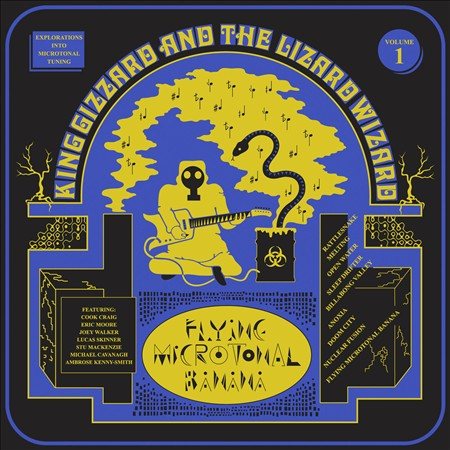 King Gizzard & The Lizard Wizard - Flying Microtonal Banana (Colored Vinyl,Radioactive Yellow Vinyl) | Vinyl