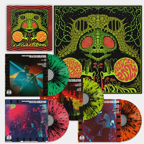 King Gizzard & The Lizard Wizard - King Gizzard - Live In Los Angeles '24 (4Lp Splatter Vinyl Box Set) | Vinyl