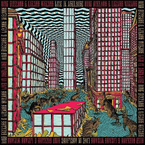 King Gizzard & The Lizard Wizard - Live In Adelaide ‘19 (US Fuzz Club Official Bootleg) (DELUXE EDITION, INDIE EXCLUSIVE, PINK, ORANGE, & BLUE VINYL) | Vinyl