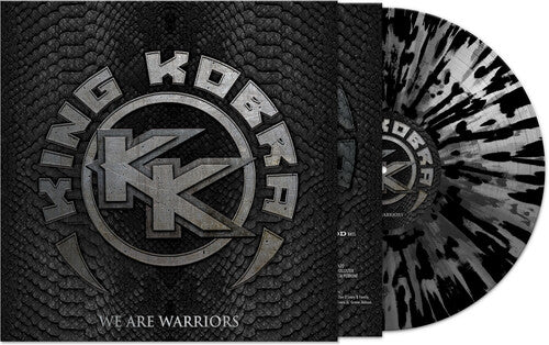 King Kobra | We Are Warriors - SILVER/ BLACK SPLATTER | Vinyl