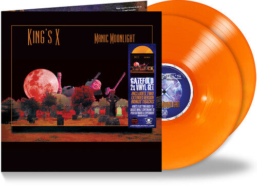 King's X | Manic Moonlight (Orange Colored Vinyl, Limited Edition, Bonus Tracks, Remastered) (2 Lp's) | Vinyl