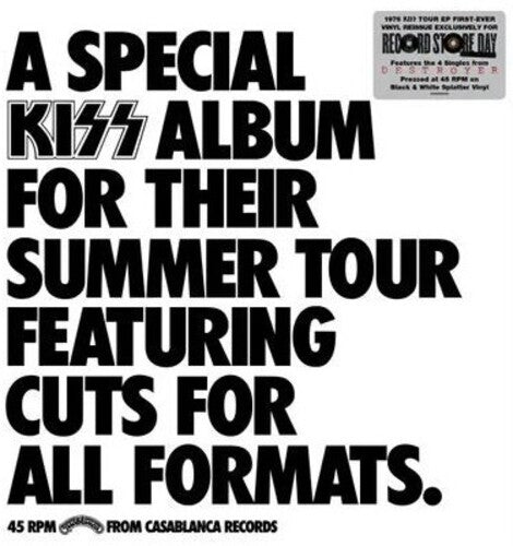 Kiss - A Special KISS Tour Album (RSD Exclusive, Extended Play, 45 RPM, Black & White Splatter Colored Vinyl) | Vinyl