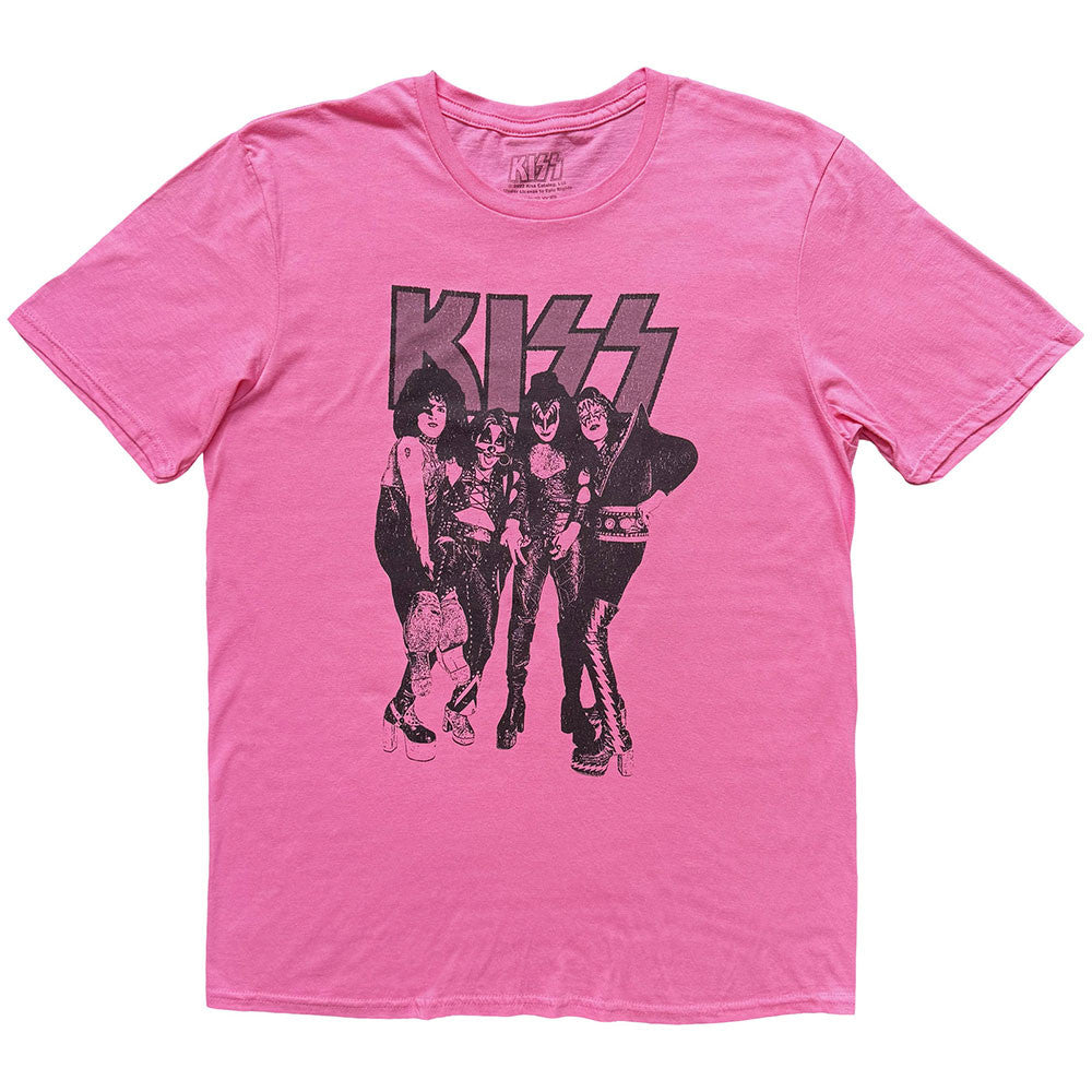 KISS - Dressed To Kill T-Shirt - Pink | Apparel