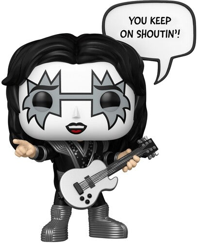 Kiss - Funko POP! Sayings: KISS - The Spaceman, Rock & Roll All Night (Vinyl Figure, Collectible) | Action Figure