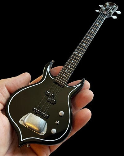 Kiss | Gene Simmons Kiss Signature Punisher Mini Bass Guitar Replica Collectible (Collectible, Figure) | Action Figure