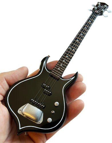 Kiss | Gene Simmons Kiss Signature Punisher Mini Bass Guitar Replica Collectible (Collectible, Figure) | Action Figure