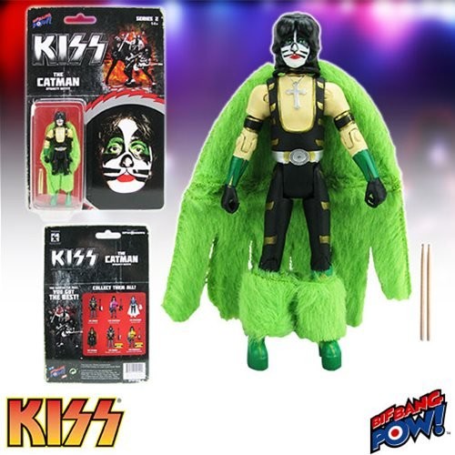 Kiss | Kiss Dynasty The Catman 3 3/4-Inch Action Figure Series 2 | Accessories